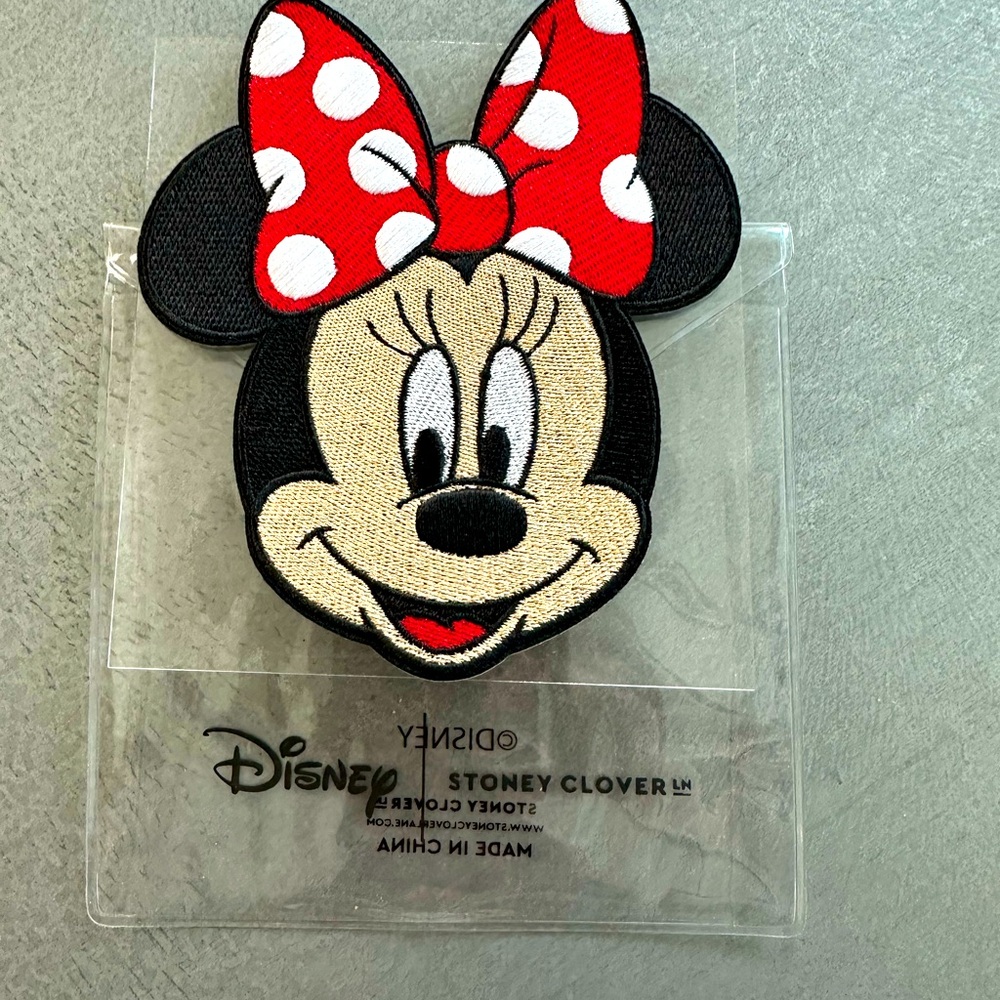 Stoney Clover Lane Large Mickey and friend Minnie Mouse patch